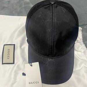 100% Authentic Gucci black cap